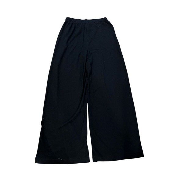 Rea Stars Wide Leg Lounge Pants Comfy Black Casual Size L - Picture 1 of 3